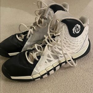 Adidas Men’s Black and White Athletic Shoes size 12